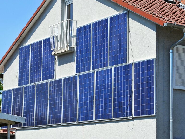 Fassaden Solaranlage