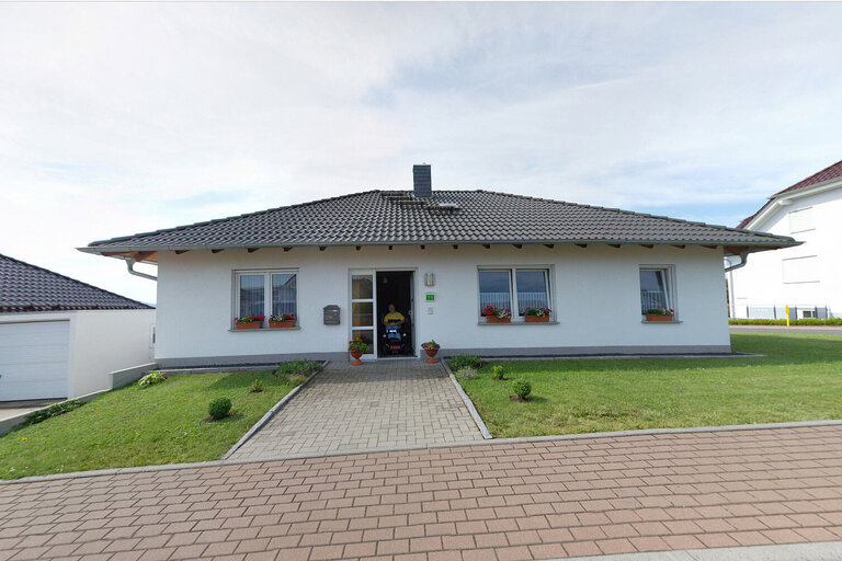 Bungalow mit rollstuhlgerechtem Eingang