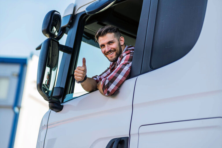 LKW-Fahrer