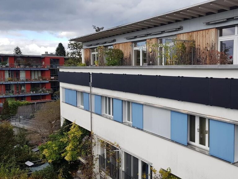 Fassaden Solaranlage