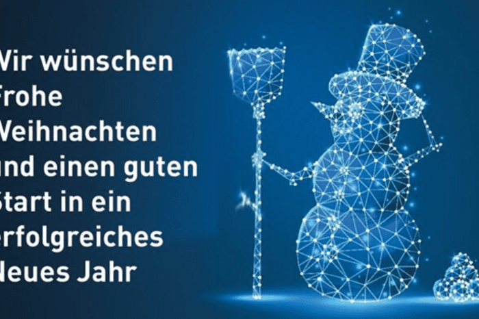 Glitzer Schneemann